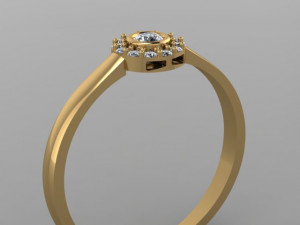 Engagement Ring Modèle 3D