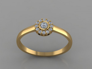 Engagement Ring Modèle 3D
