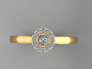 Engagement Ring Modèle 3D