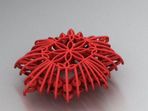 Emerald pendant 3Dモデル