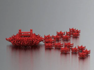 Ciondolo smeraldo Modello 3D