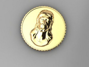 Coin of Christ Modèle 3D