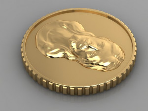 Coin of Christ Modèle 3D