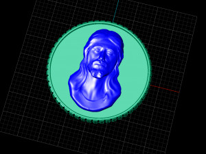 Coin of Christ Modèle 3D