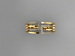 ENGAGEMENT MEN RING Modelo 3D