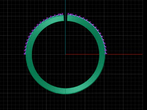ANELLO DI FIDANZAMENTO DA UOMINI Modello 3D