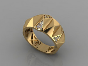 UNIQUE RING 3D Model