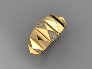 UNIQUE RING Model 3D
