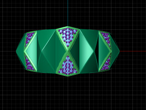 UNIQUE RING Model 3D