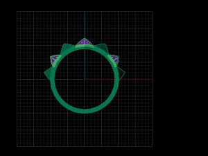 UNIQUE RING Model 3D