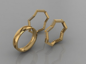 Engagement Ring Modelo 3D
