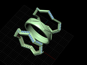Engagement Ring Modelo 3D