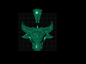 BULL HEAD 3D Model