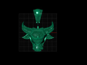 BULL HEAD 3D Model