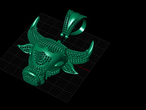 BULL HEAD 3D Model