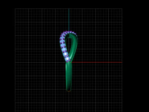 GOLD INFINITY RING 3D Model