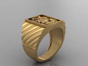 DRAGON RING 3D Model