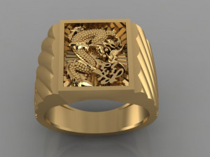 DRAGON RING 3D Model