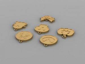 HALLOWEEN PENDANT 3D-Modell