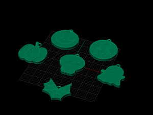 HALLOWEEN PENDANT 3D-Modell