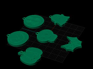 HALLOWEEN PENDANT 3D Model