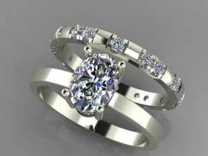 ENGAGEMENT RING Model 3D