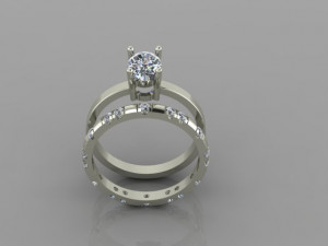 ENGAGEMENT RING Model 3D