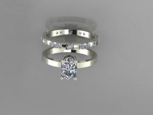 ENGAGEMENT RING Model 3D