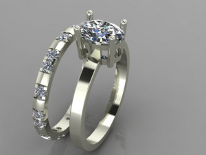 ENGAGEMENT RING Model 3D