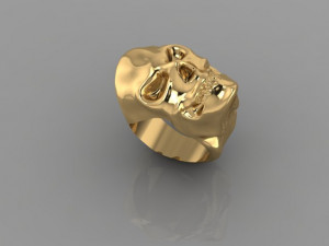 SKULL RING 3D Model