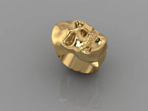 SKULL RING 3D Model