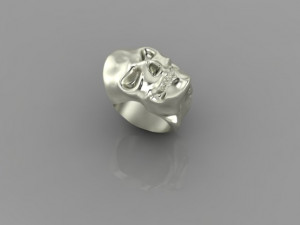SKULL RING 3D Model