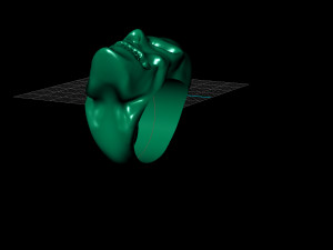 SKULL RING 3D Model