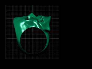 SKULL RING 3D Model