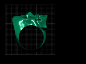 SKULL RING 3D Model