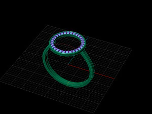CIRCLE RING 3D Model