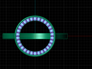 CIRCLE RING Modelo 3D