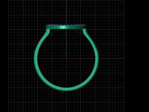 CIRCLE RING Modelo 3D