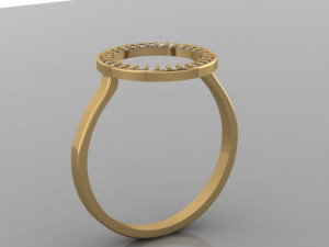 CIRCLE RING Modelo 3D
