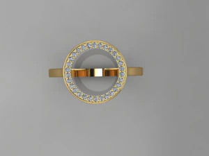 CIRCLE RING 3D Model