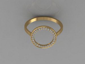 CIRCLE RING Modelo 3D