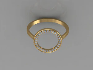 CIRCLE RING 3D Model