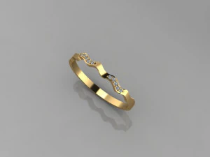 약혼 반지 3D 모델