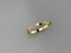 Engagement Ring 3D Model