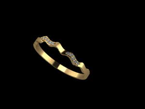 Engagement Ring 3D Model