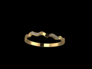 Engagement Ring 3D Model