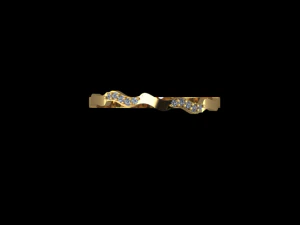 Engagement Ring 3D Model