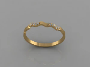 Engagement Ring 3D Model