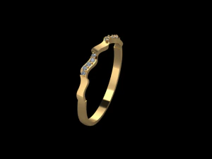 Engagement Ring 3D Model