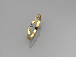 Engagement Ring 3D Model
